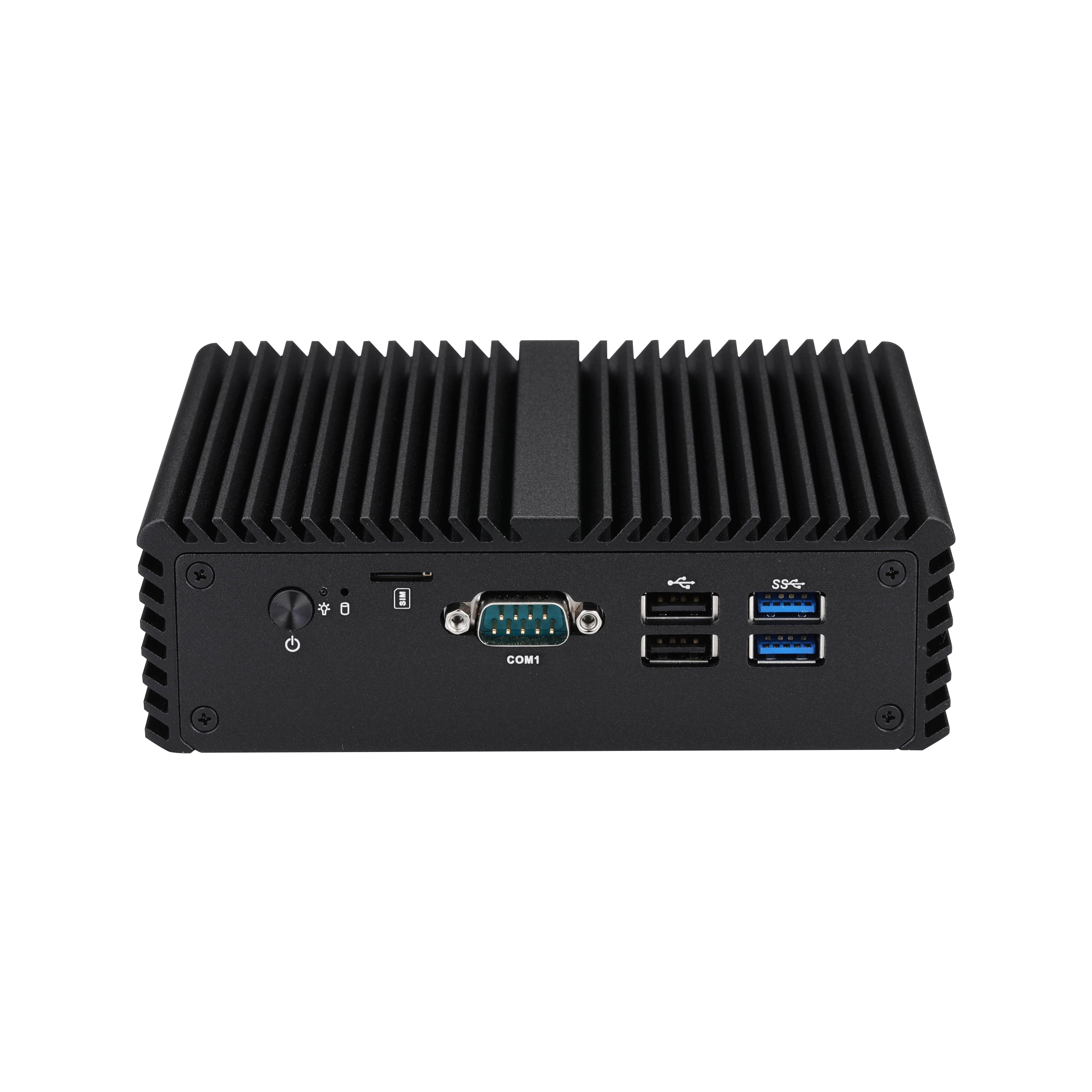 Qotom OEM Core i3 10110U,I5 10210U,I7 10710U minikomputer bez wentylatora 6 USB Dual LAN Mini PC dla wygranej 10 OS