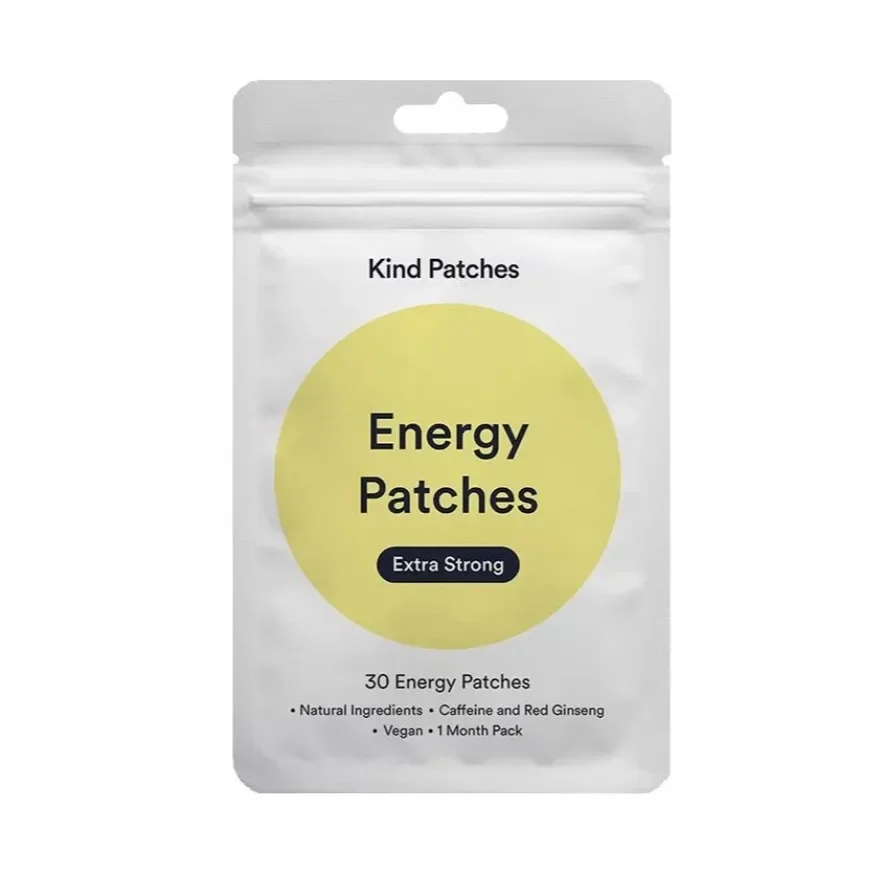 

Энергетические патчи — с кофеином и женьшенем — обеспечивает поддержку устойчивой энергии