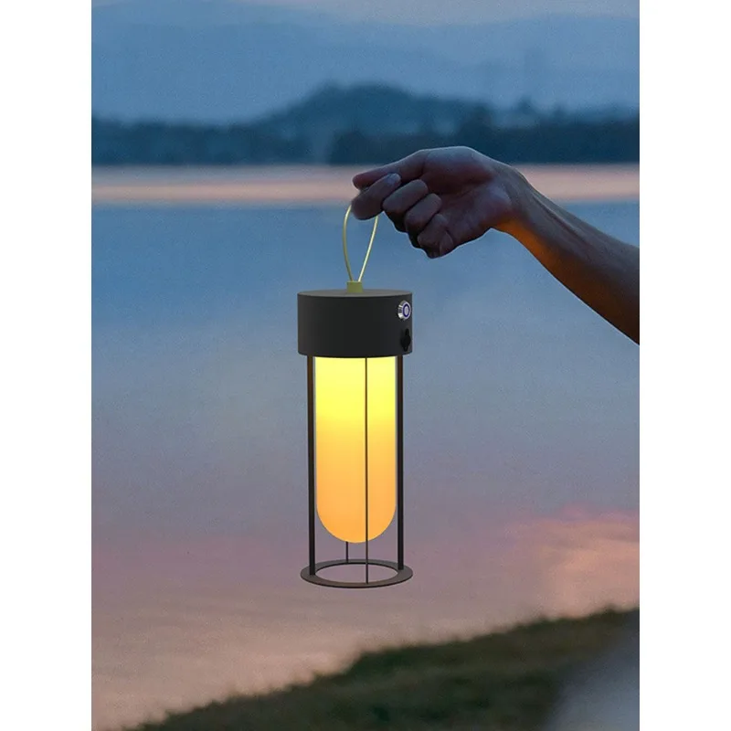 

Outdoor Garde Rechargeable Camping Lights Balcony Garden Arrangement Villa Ambient Outdoor Table