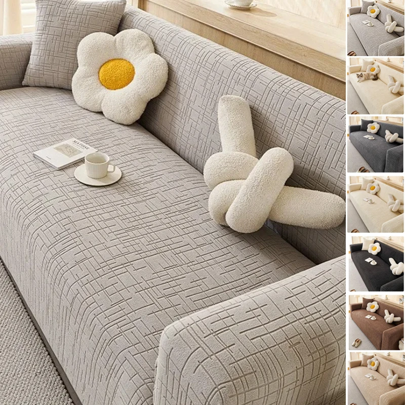

Anti-Slip Sofa Cover for Pets, Washable 1PC Stretch Couch Protector,Soft Pet-Friendly Furniture Cover for Living Room Office