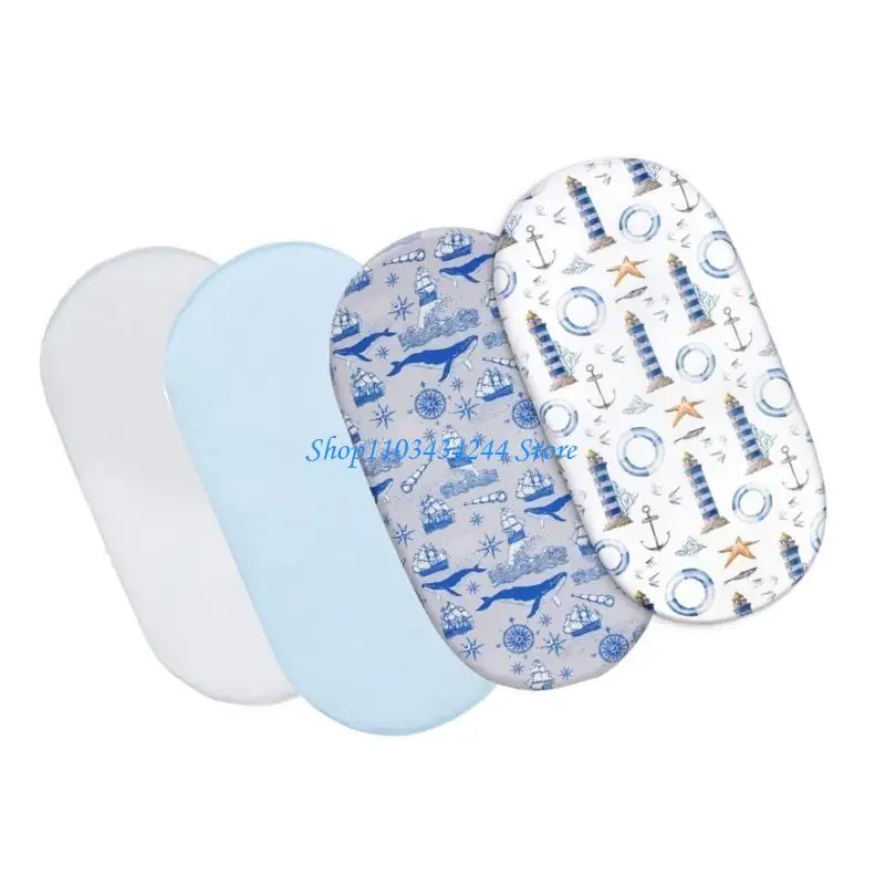 مجموعة ملاءات سرير الأطفال اللطيفة من القطن، ملحقات سرير الأطفال الصغار، ديكورات غرف الأطفال للجنسين للأولاد والبنات