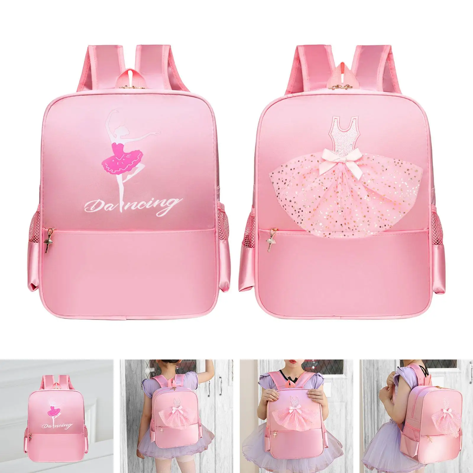 Ballet Bag Girls Backpack Sweet Ballet Backpack for Gift Travel Swimming