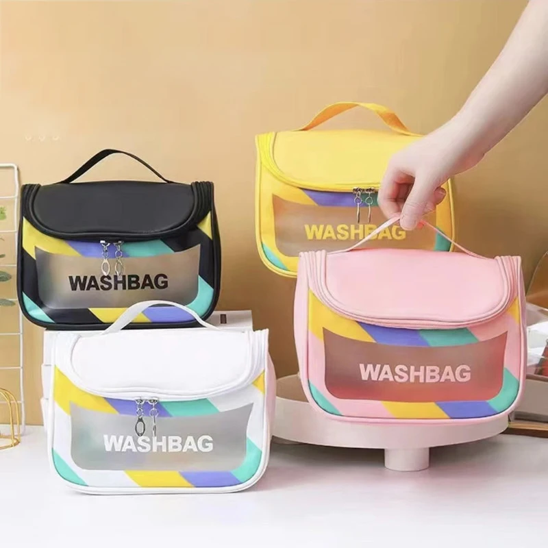 

Косметичка для женщин, большая вместимость, портативная высококачественная новая дорожная косметика, туалетные принадлежности, прочная сумка для хранения для домашнего использования