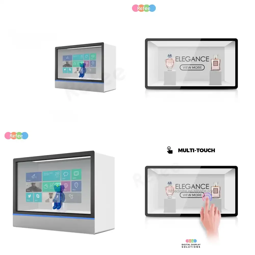 Lcd Video Display Box Touch Screen Product showcase Android Advertising Player Digital Signage