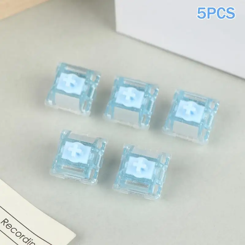 5PCS UR Ice Magnetic Ultra Switch Linear For Magnetic Mechanical Keyboard 22mm Spring 35gf 700Gs RGB Transparent Switch-F(x)