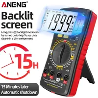 Anneng SZ08+intelligent voice broadcast multimeter testing DC/AC ammeter Hz hEF capacitance meter professional electrician tool