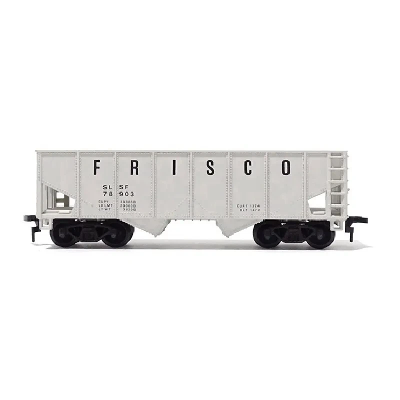 1/87 HO Scale Train Model Track Train Frisco Hoppercar Model Train Scene Miniature Collection Sand Table Landscape