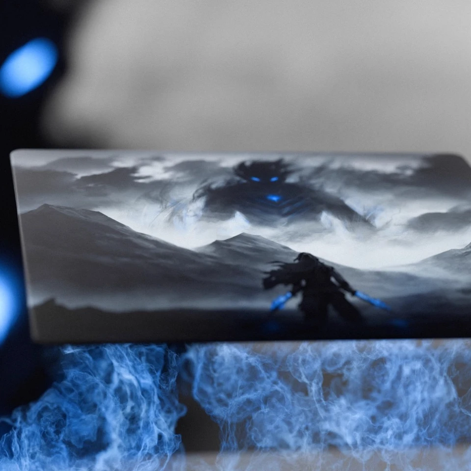 Tekkusai Phantom Glass Gaming Mouse Pad Copy Upgrade Coated Smooth