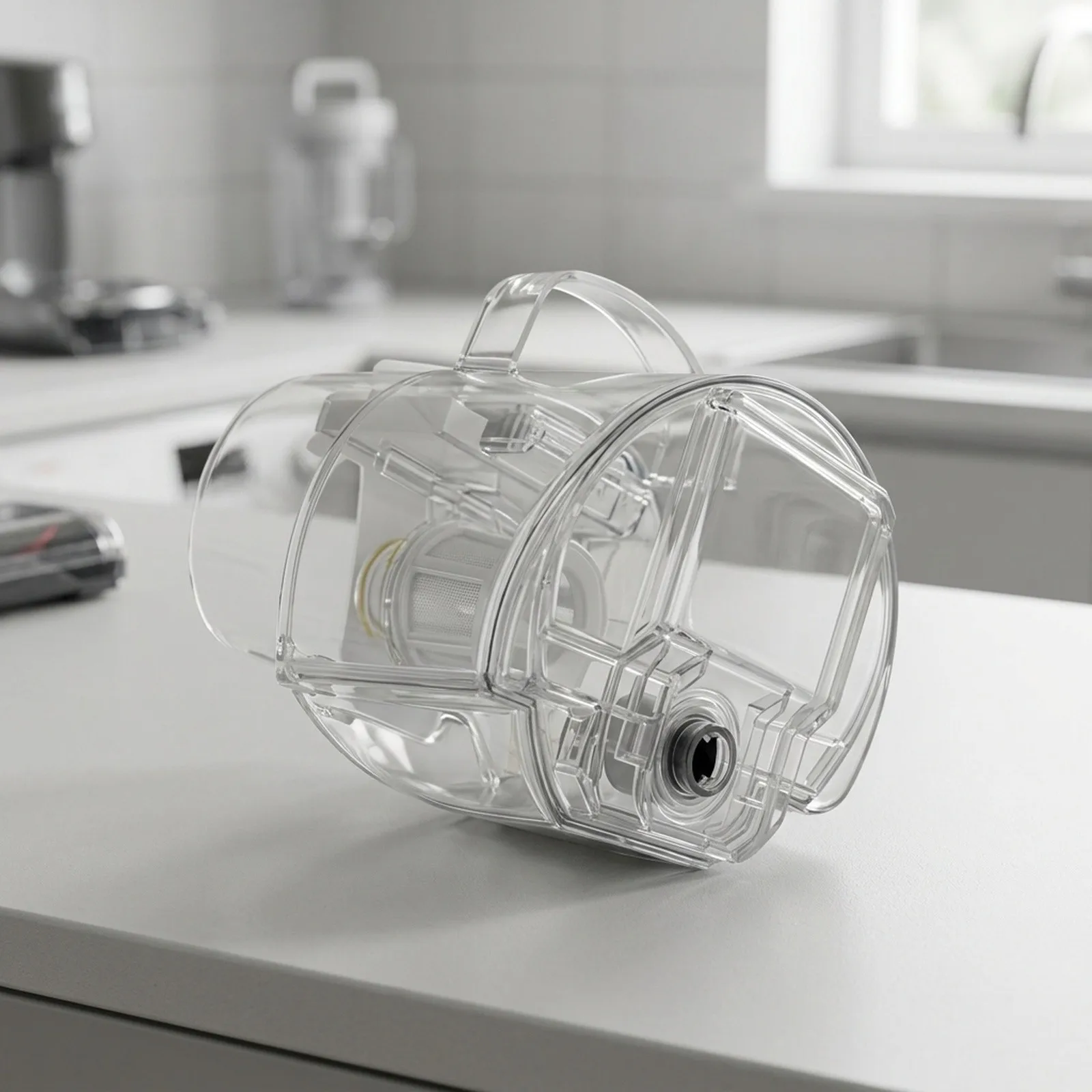 Vacuum Mop Part Replacement Water Reservoir Controlled Flow Structure Easy Removal Installation Water Tank As Shown