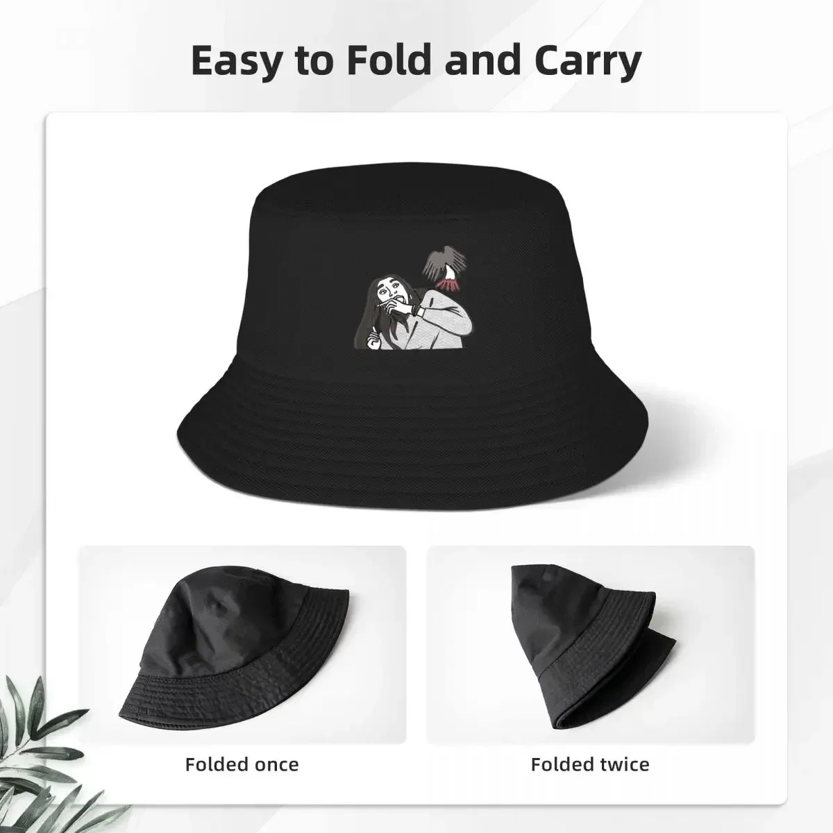 Wendy And T'Challa Bucket Hat Panama For Man Woman Bob Hats Fashion Fisherman Hats Summer Beach Fishing Unisex Caps