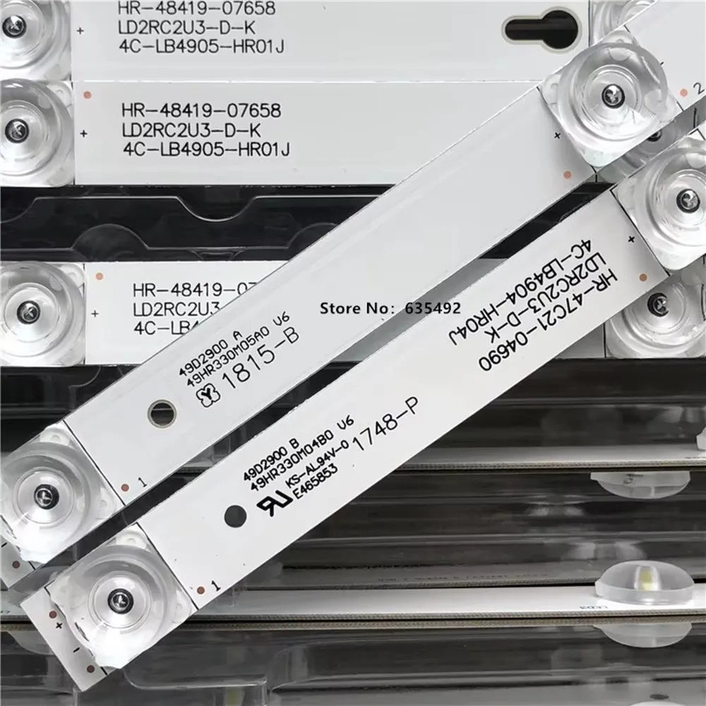 LED Strip L49P1A-F L49P2-UD 49D2900 49U67EBC 49U6700C DS-4C-LB4905-YM01 49UC6306 49UC6316 49UC6326 49UC6406 49UC6416 49UC6426