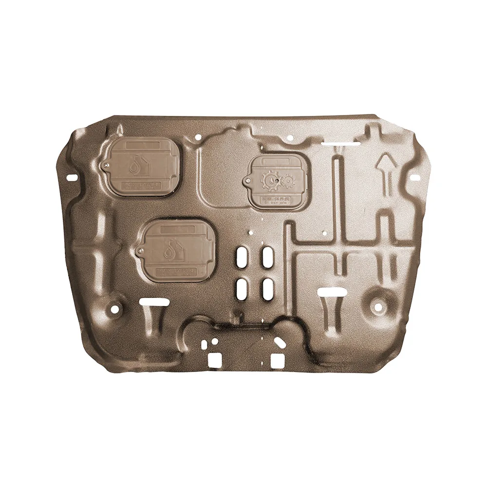 جديد جودة أعلى أسود تحت المحرك الحرس قطعة من نسيج مجلس سبلاش درع الطين الحاجز لوحة لوحة لهوندا أكورد 2023-2024 1.5T #6