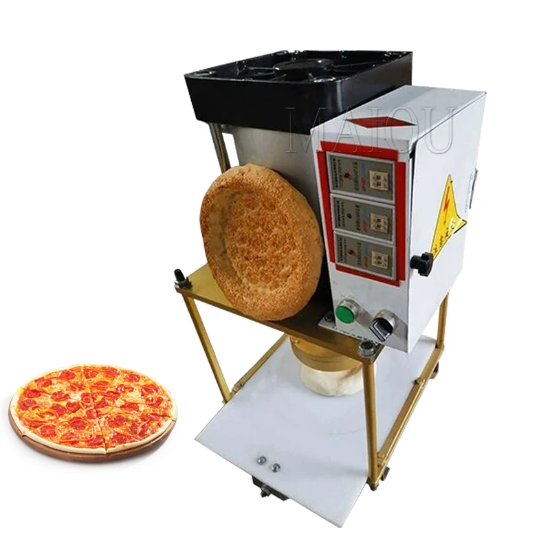 

Semi Automatic Chapati Pressing Pizza Dough Press Machine Pancake Tortilla Making