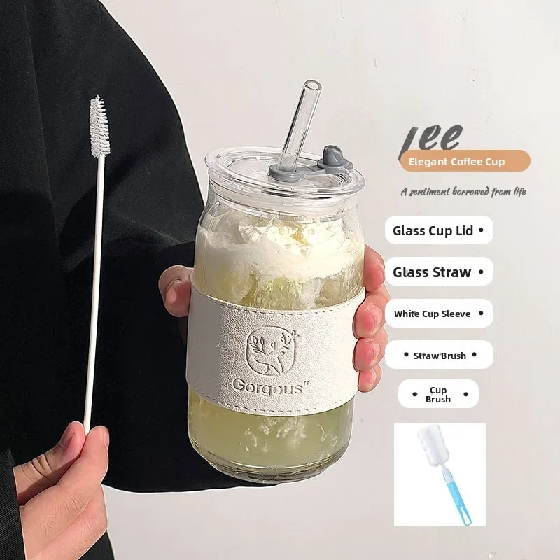 450ml 콜라컵 + 흰색 컵뚜껑 + 브러쉬