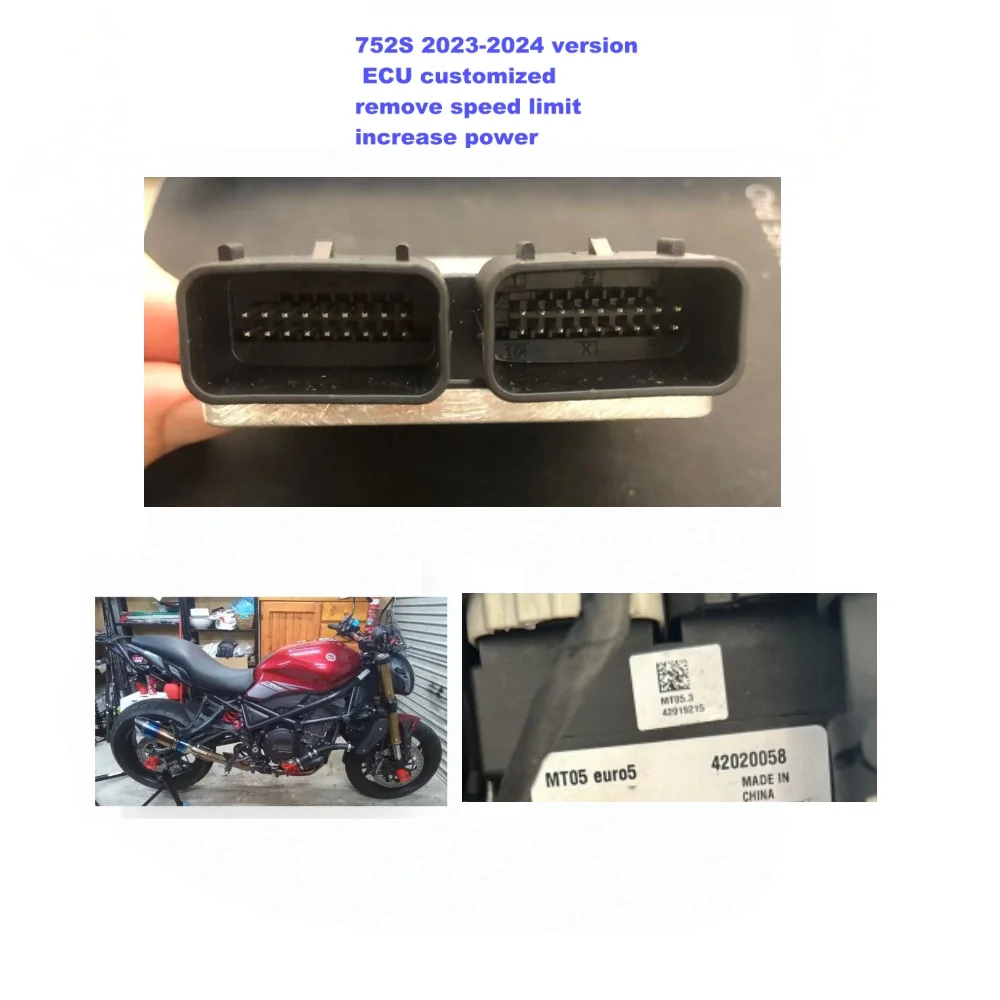 ECU For Benelli 752S 2023 Exists Euro5 MT05.3 AND  MT05.2 TRK702 Remove Speed limit