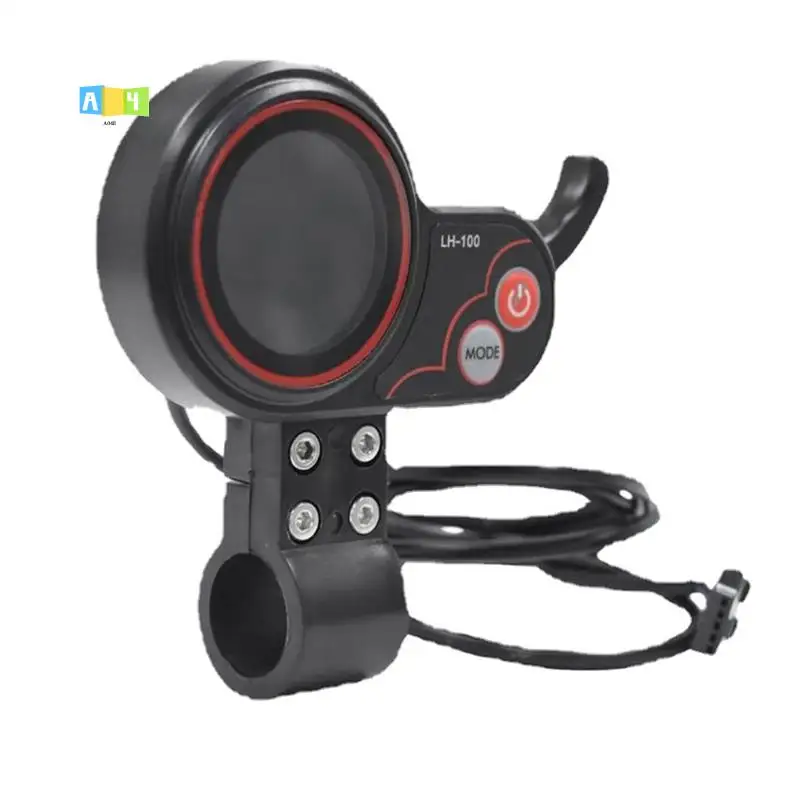 

A04E-LH100 LCD Display Dashboard Throttle Meter 24V-60V For Kugoo Electric Scooter Ebike LCD Display Speedometer Replacement (5P