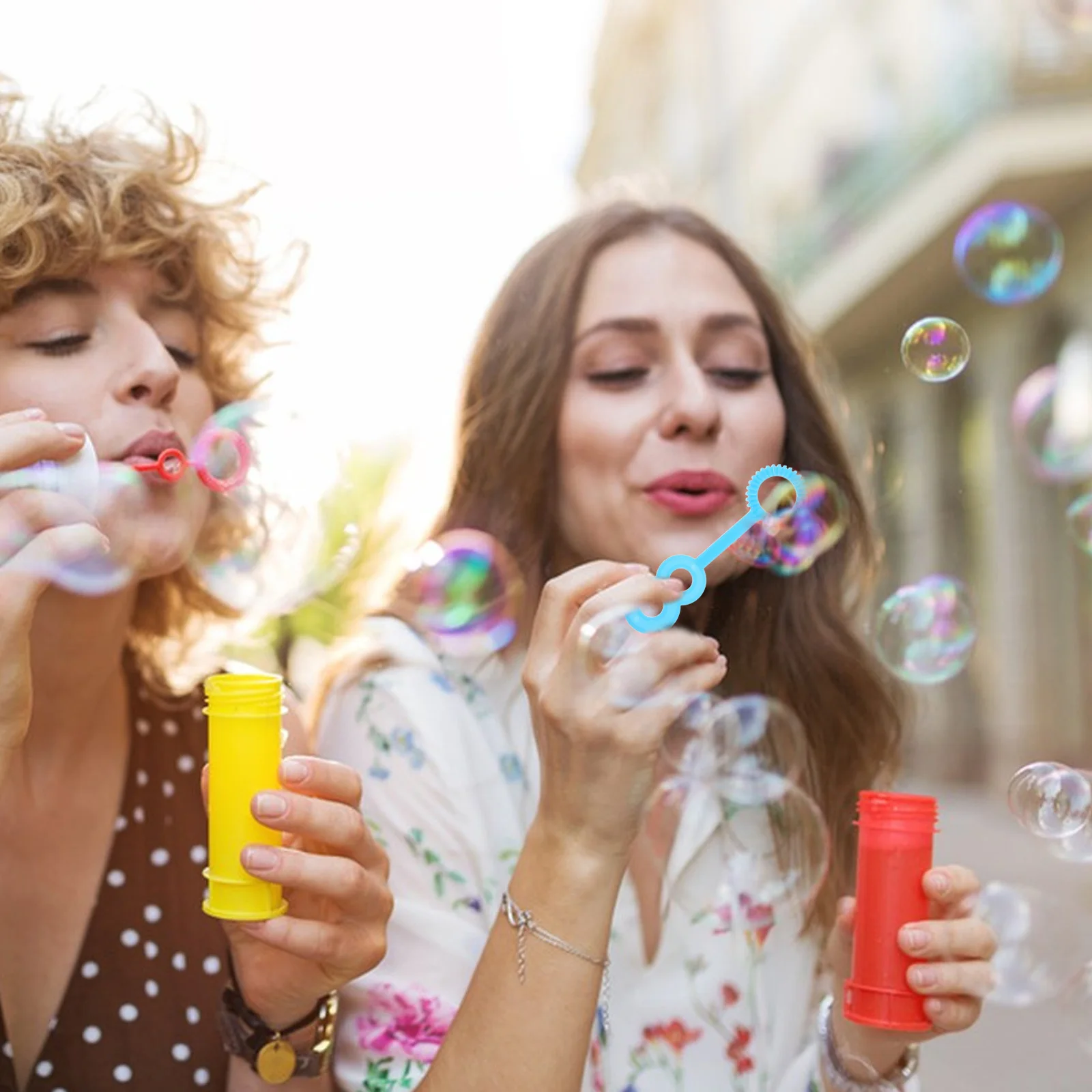 

90pcs Bubble Blowing Sticks Kids Safe Durable Outdoor Fun Set Smooth Ergonomic Design Large Soap Bubbles Wand For Children Play