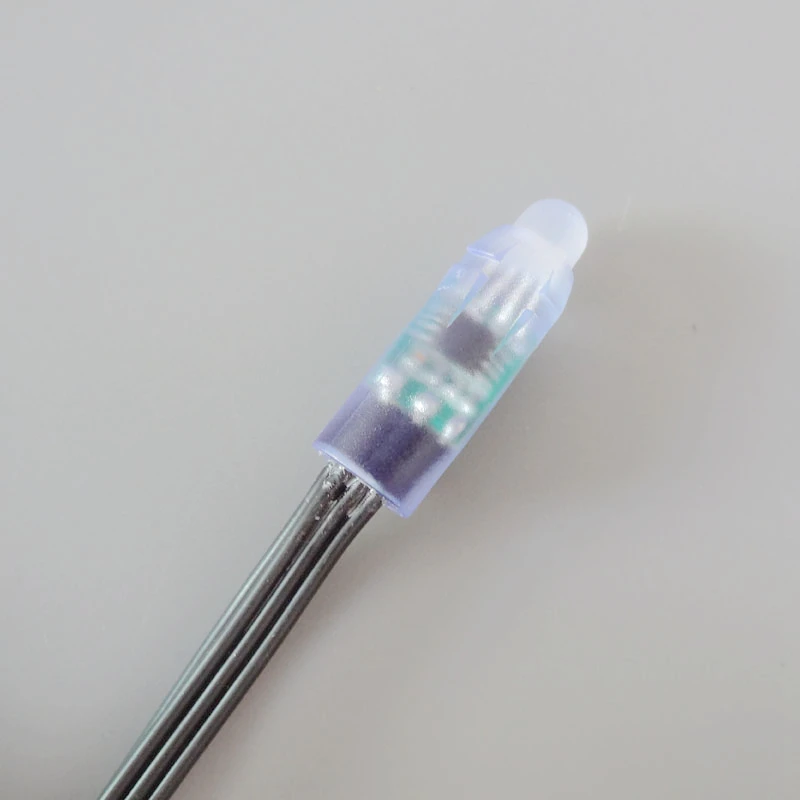 1000 stücke DC5V / DC12V WS2811 IC LED-Module String Licht 12MM Voll Farbe IP68 Im Freien Wasserdichte Werbung LED pixel modul