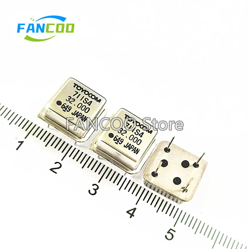 5PCS 32M 32MHZ 32.000M 32.000MHZ Half size 3.3v 5v CRYSTAL CLOCK OSCILLATOR OSC DIP-4 32.000