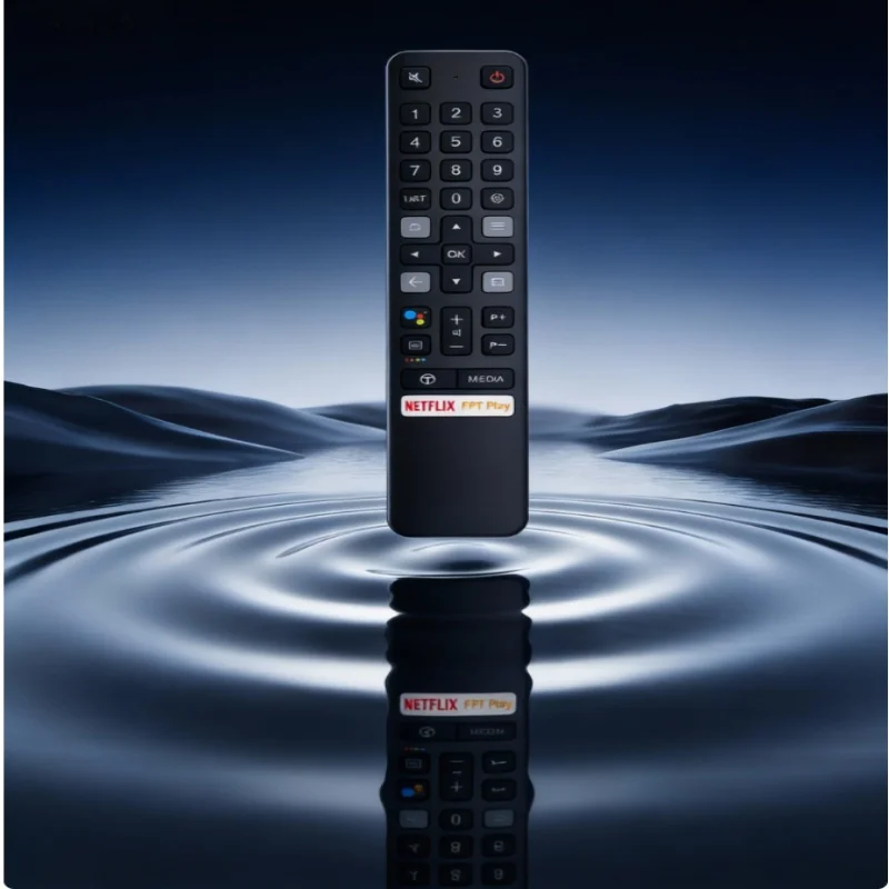 

KL Spot RC901V FMR7 Smart Remote Control Spare Part for Media Netflix Electronics Replacement - No Voice Function