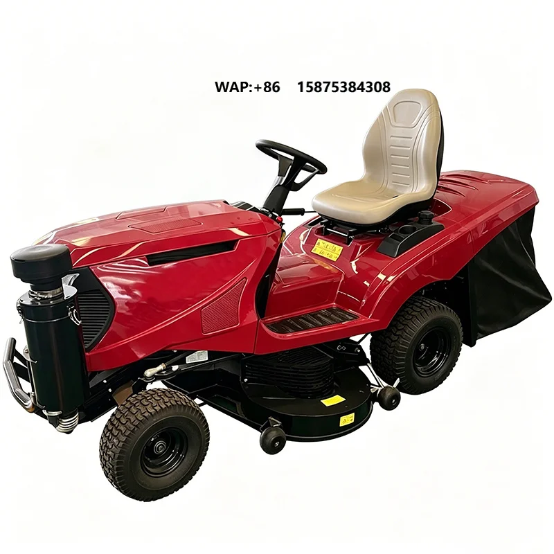 Ride on Lawn Mower 803cc Double Cylinder Riding Lawn Mower for Orchard Grassland 6800m²
