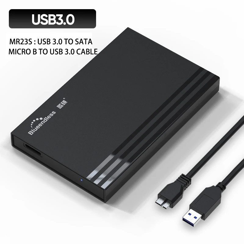 Blueendless 2.5インチ HDDケース USB3.0 Blueendless 2.5 SATA to USB3.0/3.1 HDD Enclosure Mobile Hard Drive