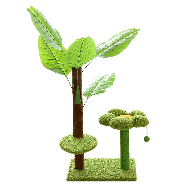 

Cat Climbing Tree And Tower Frame Cat Scratcher Post Wood