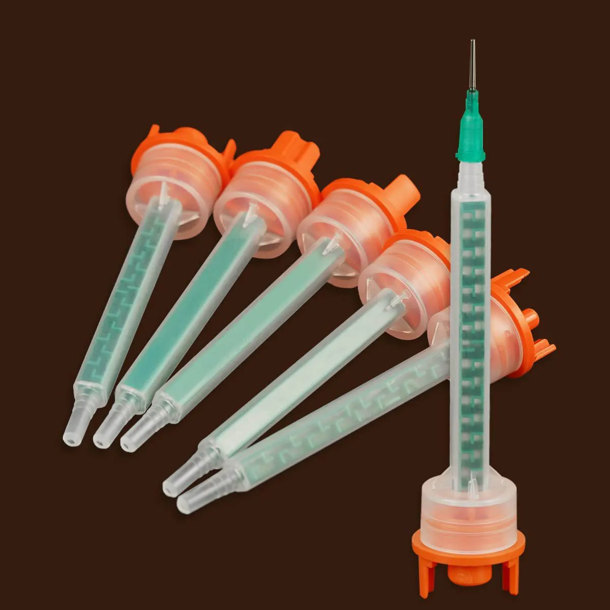 B84B-10 PCS 16 Elements Mixing Nozzle Tip Static Mixer 1:10 Mix Ratio For Epoxy Adhesives