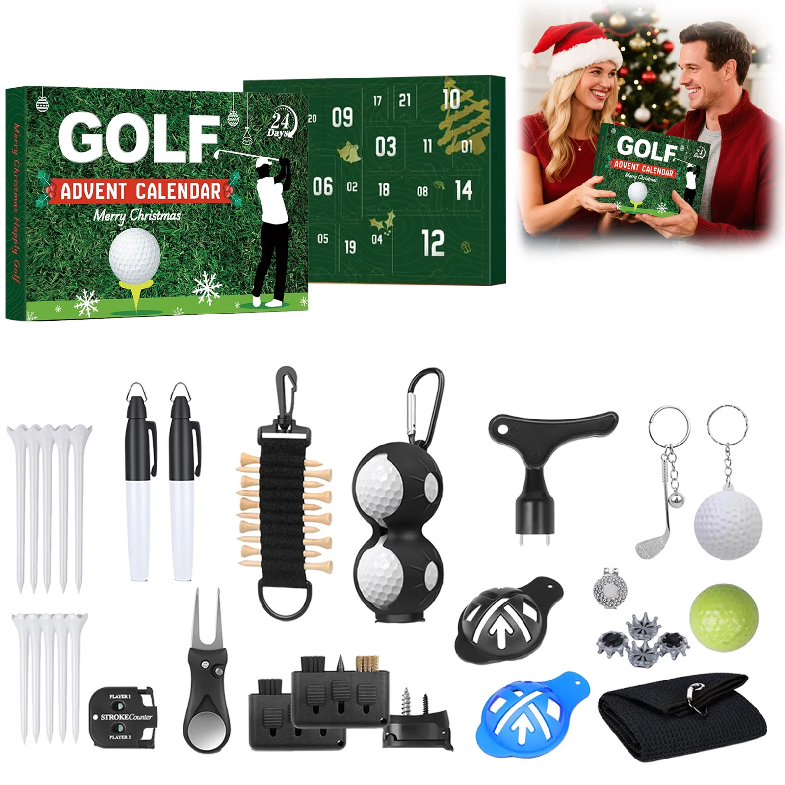 توقيت الدش الذي يغلق تقويم القدوم المائي 2025 للرجال في سن المراهقة صبي 24 يوم عيد الميلاد العد التنازلي حوض استحمام ساخن الموقت 1 ساعة #6