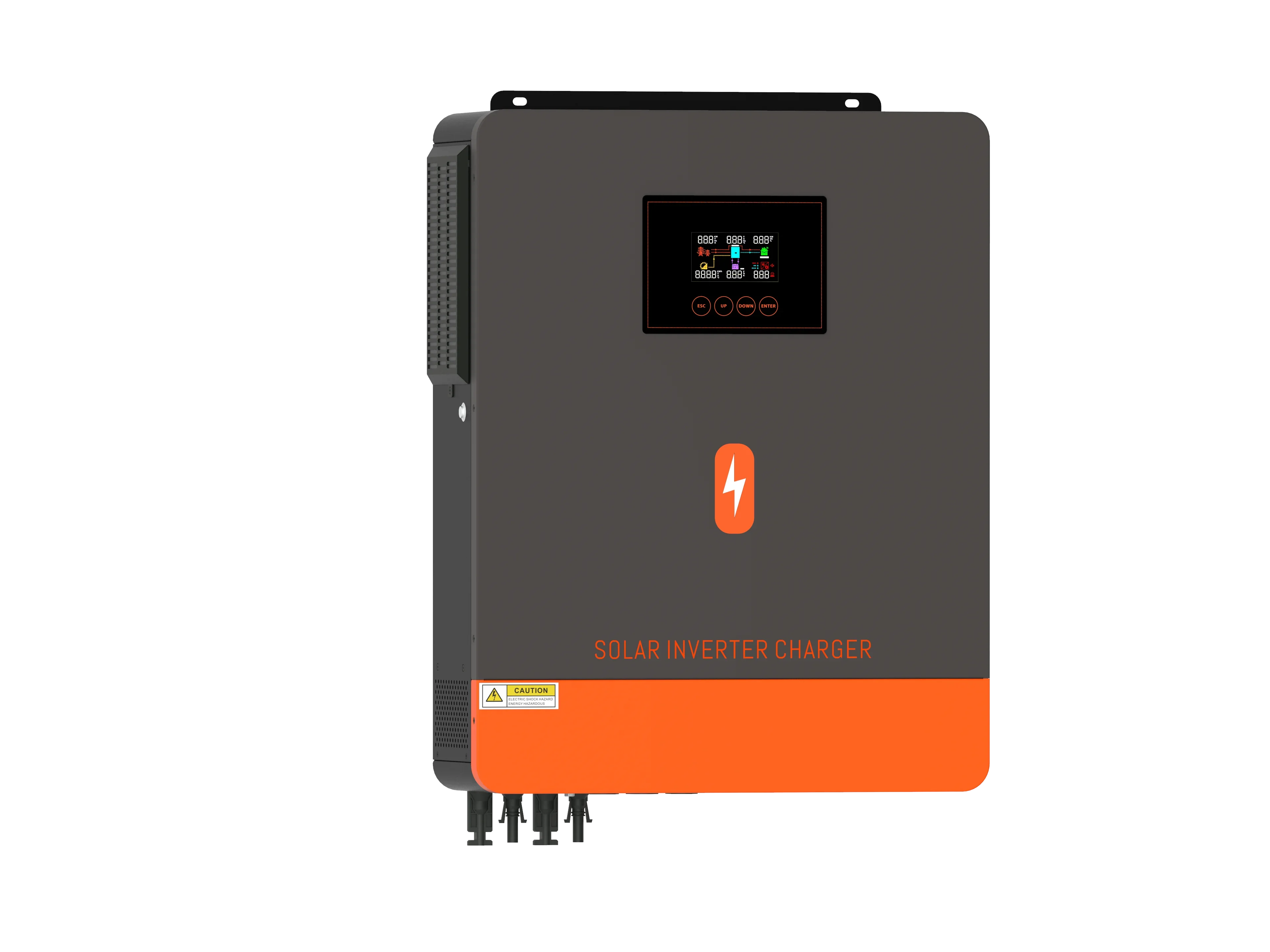 PowMr 8.2KW 10.2KW 48V DC 220/230V AC Inverter solare a onda sinusoidale pura Doppio MPPT On/Off Grid Inverter ibrido solare