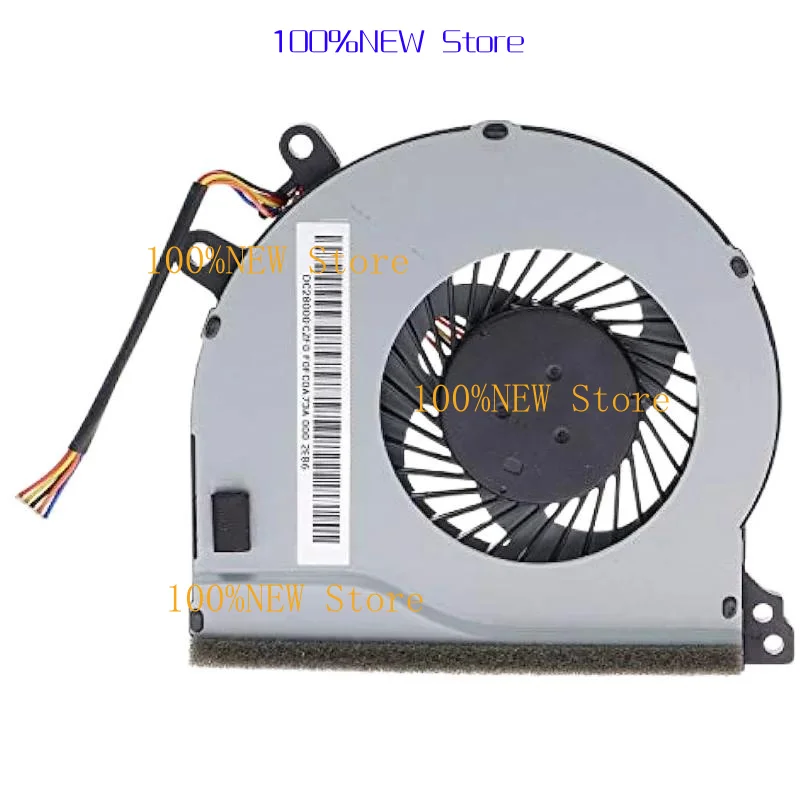 . Ventilador de refrigeración de CPU para Lenovo IdeaPad 510-15IKB 510-15ISK 310-15ABR 310-15IAP 310-15IKB 310-15ISK 310-14IAP 310-14IKB DC28000CZF0