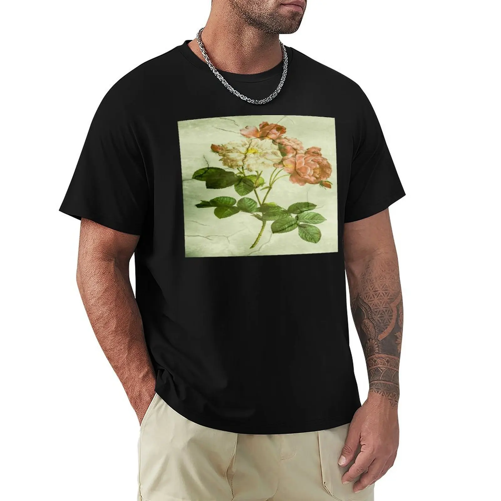 The Peony Rose The Most Scrumptious of all Flowers T-Shirt Sweat Absorbing Sports Tee Shirt