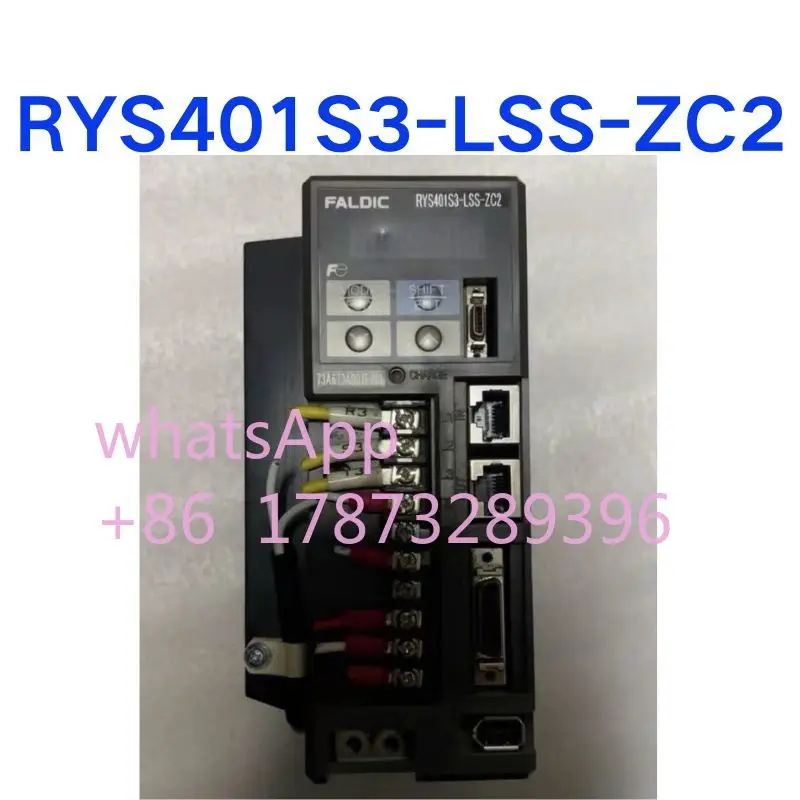 Servo driver usado de 400 W RYS401S3-LSS-ZC2 testado OK e a função está intacta