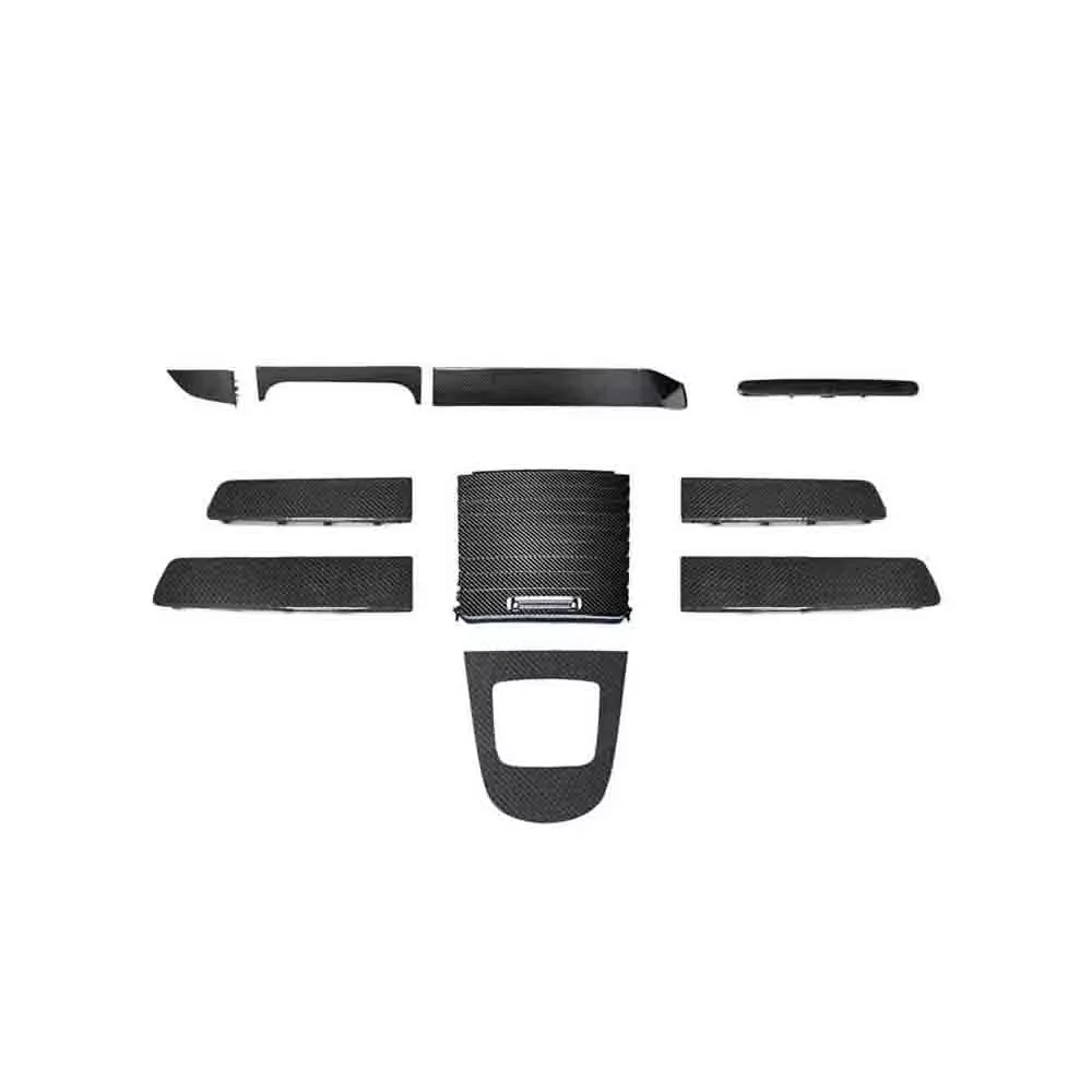 G500 G63 G400d Auto Interior Accessories Replacement Dry Carbon Fiber Center Control 2025 G Class W465 Interior Trims 10ppcs