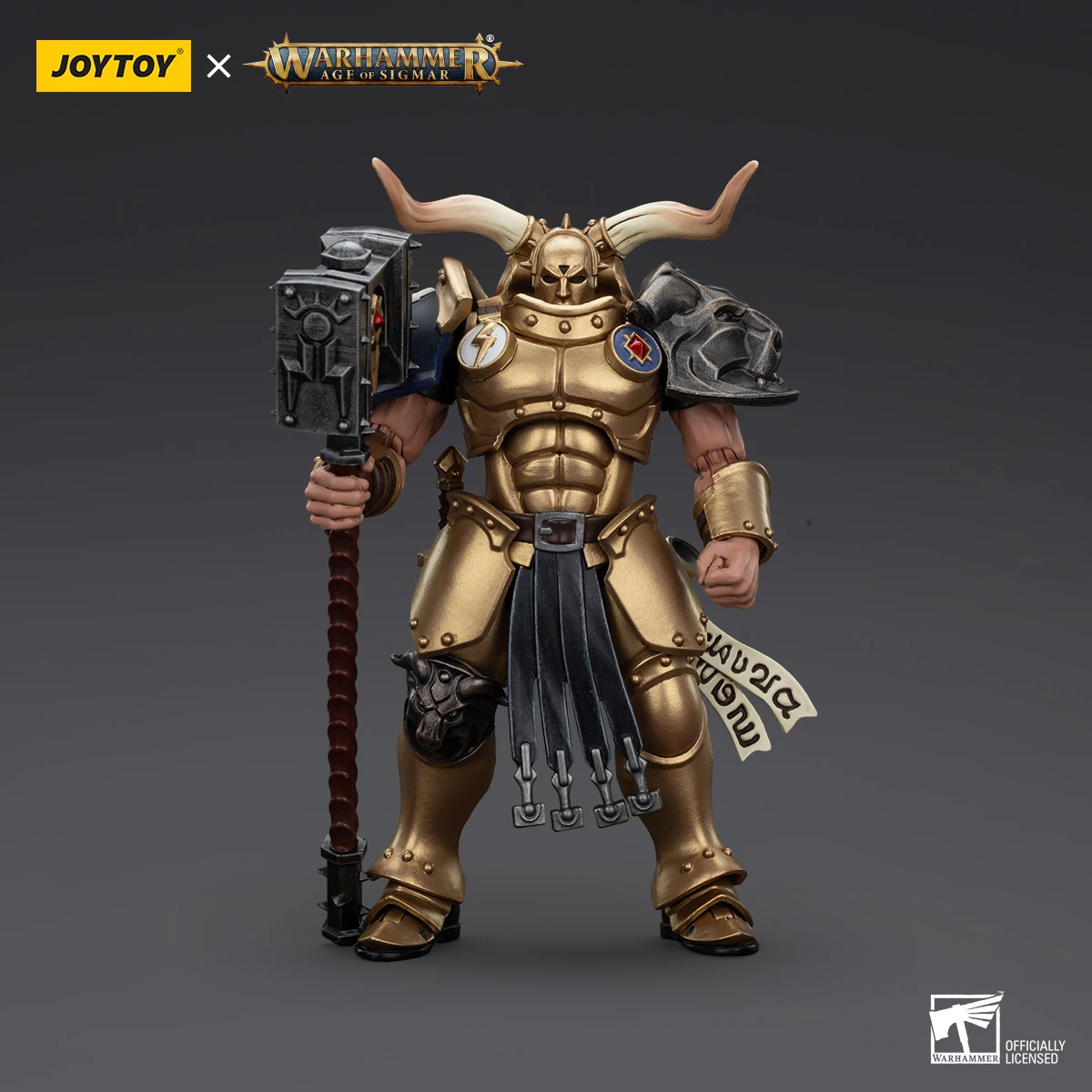 

[IN STOCK] JOYTOY Warhammer 40k 1/18 Action Figure Stormcast Eternals The Blacktalons Rostus Oxenhammer Anime Model Toys
