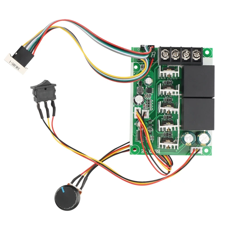 Controlador de velocidade PWM Motor DC Display digital 0-100% Módulo de acionamento ajustável