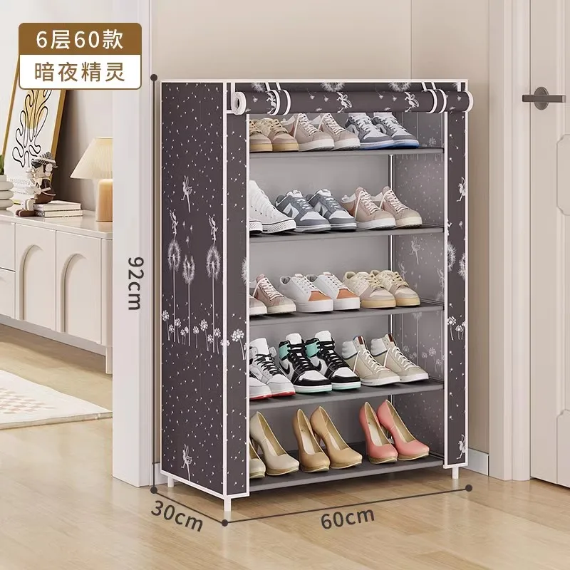 67 entry-level folding small narrow shoe rack home simple entrance shoe cabinet multi-layer shoe storage artifact dormitory larg