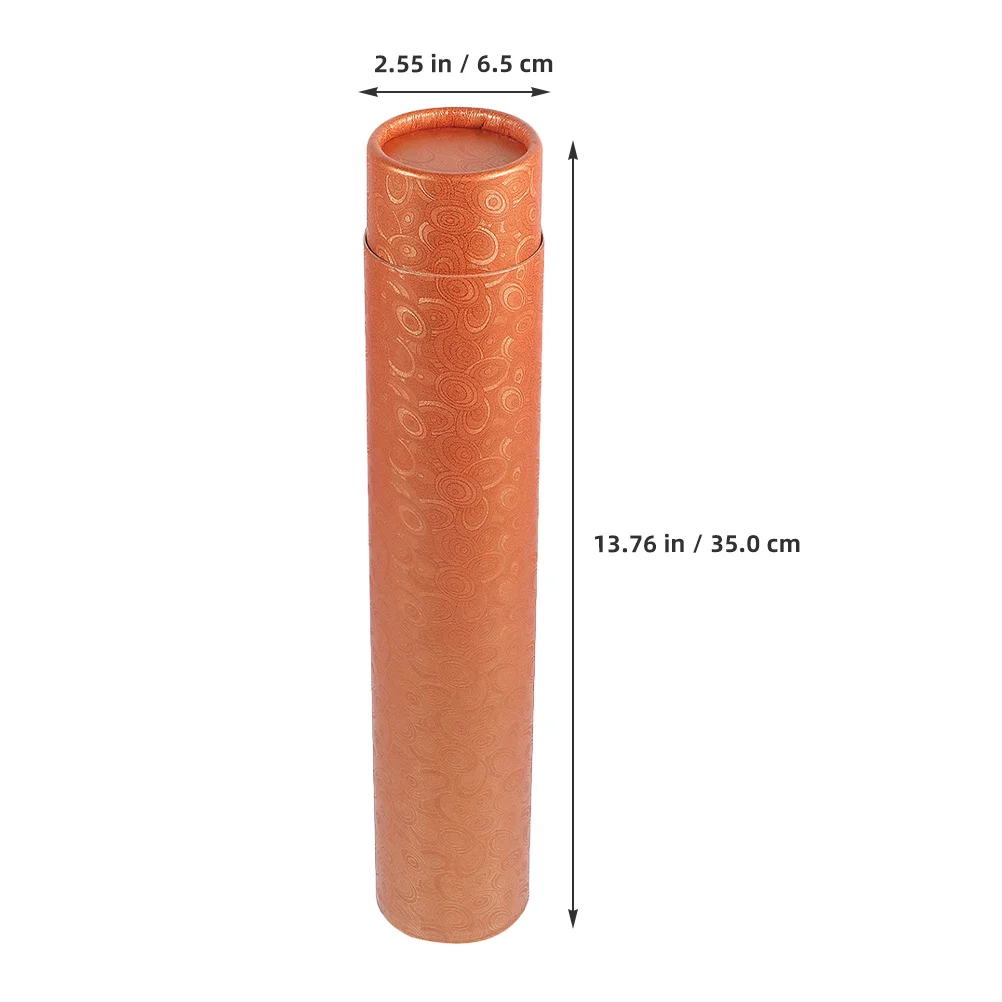 2Pcs Poster Storage Tube Extendable Paper Drawing Tube Round Hard Storage Holder Cases for Artwork Scrolls Calligraphy Mailing