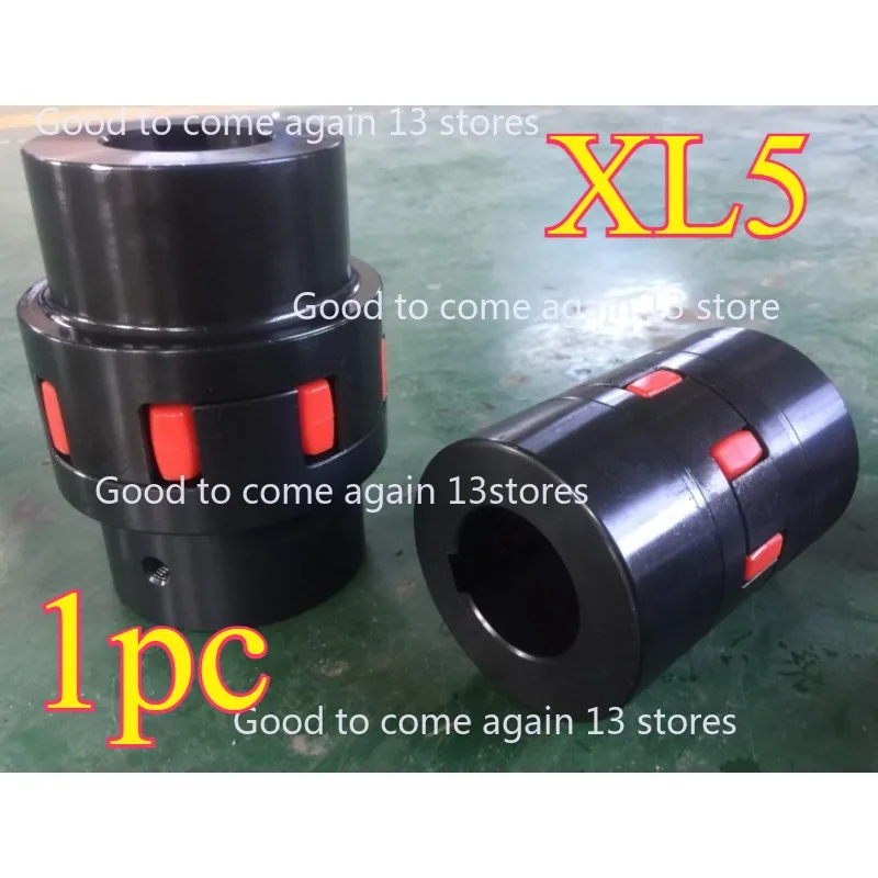 1pc XL5 D=95 L=126 Star Coupling Plum Blossom Elastic Coupling Claw Couplings XL High-Torque Couplings Inner Diameter 14mm-60mm