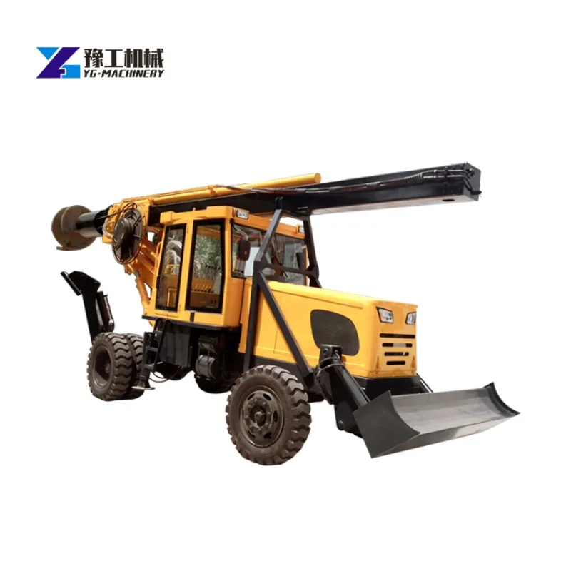 Luxuriant Design Wheeled Rotary Drilling Rig