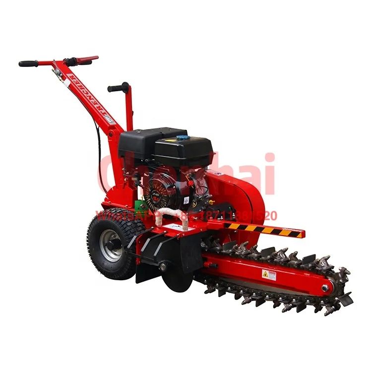 China Portable Gasoline Mini Chain Trencher with Good Price