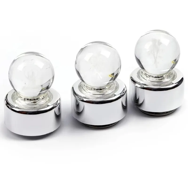 

Wholesale crystal ball music box with light