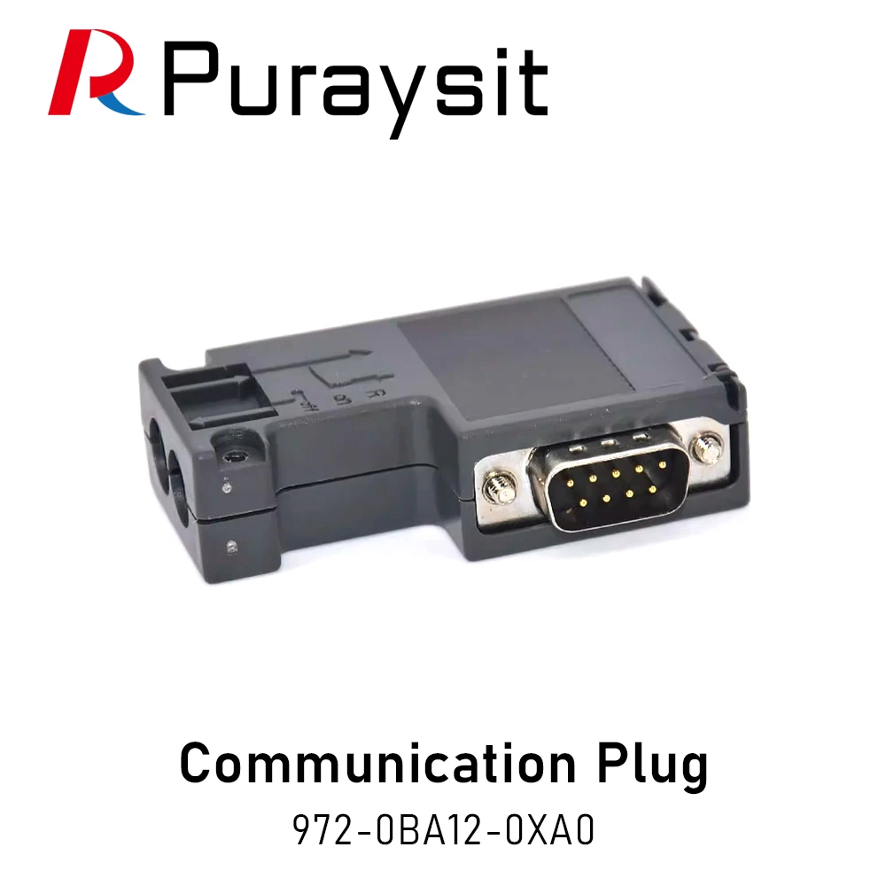 Puraysit DP Communication Connector 485 Plug Profibus Bus Connector 972-0BA12-0XA0 for Siemens