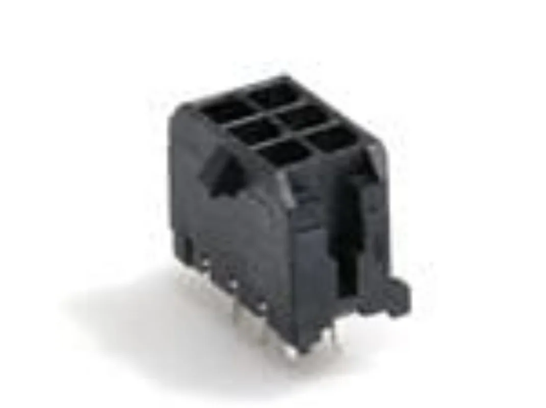 (5-20 piezas) 0430450628 MOLEX Microfit 3.0 Vert TH Hdr DR 15Au 6Ckt 430450628