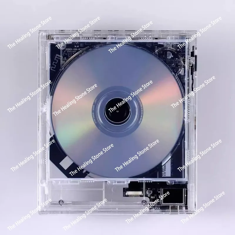 نموذج مشترك، شفاف، مشغل أقراص مضغوطة بلوتوث، يمكن تعليقه على ديكور الحائط #1