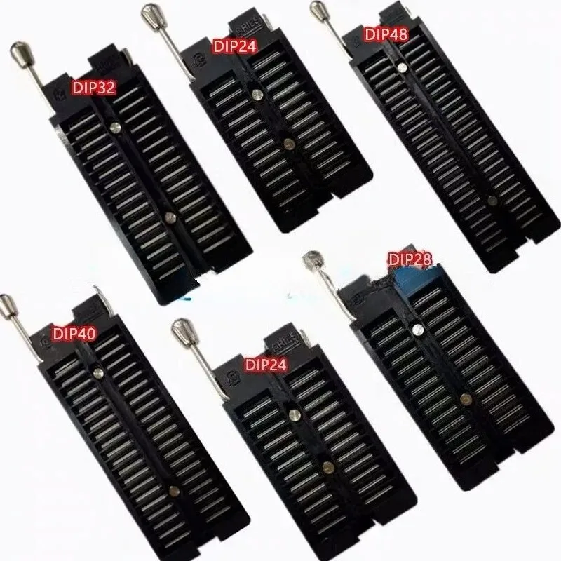 DIP Test Socket DIP48/40/32/28/24/16/14  ZIF Test Socket