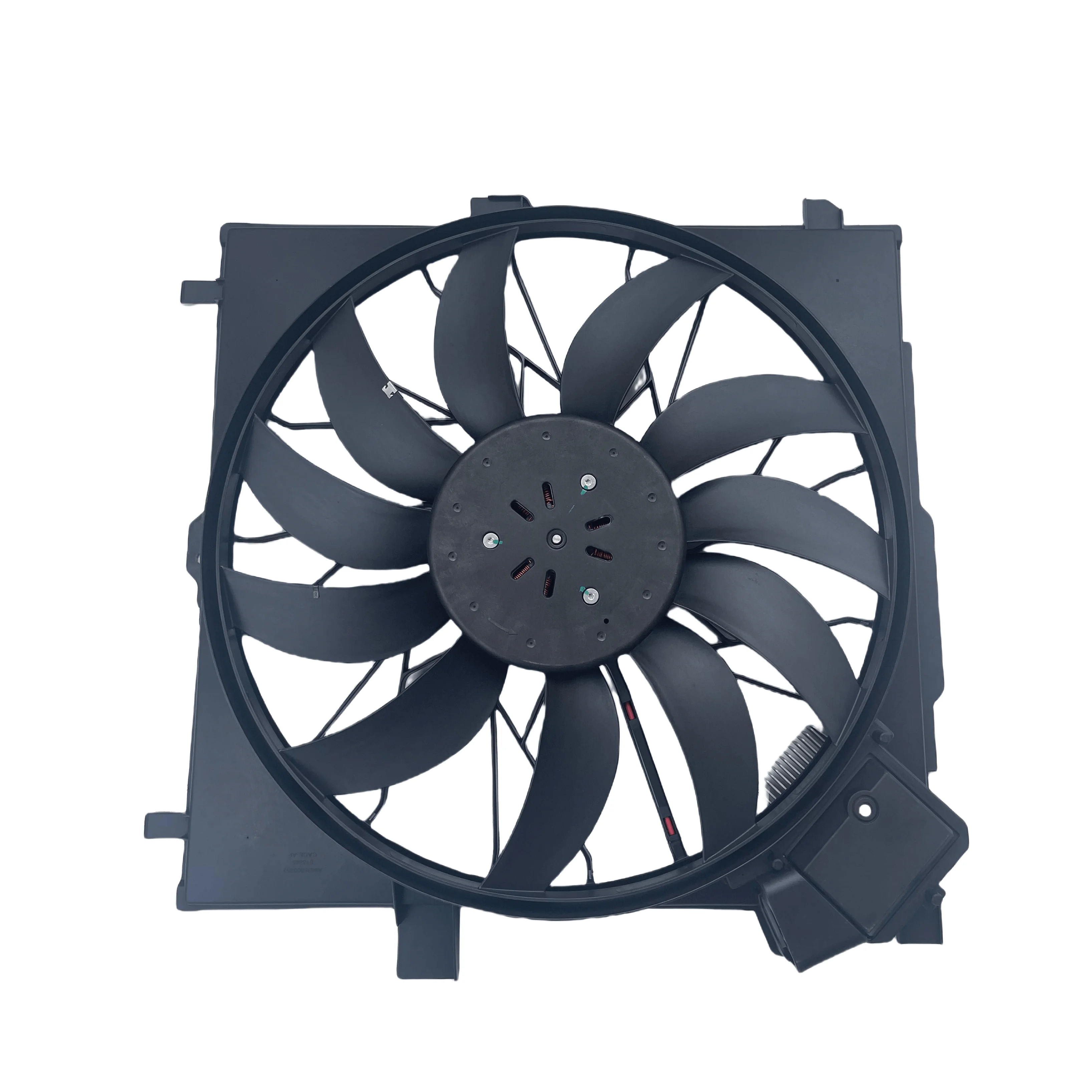 قطع غيار السيارات المبرد 860 واط حقيقية مروحة التبريد الإلكترونية الجمعية OEM 4635000293 A4635000293 ل Mer cedes Ben z W463 G63