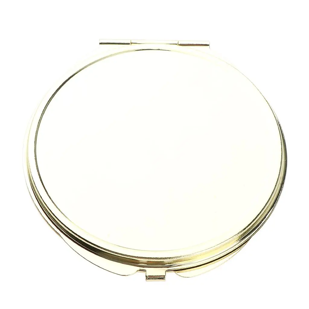 Miroir de courtoisie de maquillage, cosmétique portable, miroirs compacts pliants