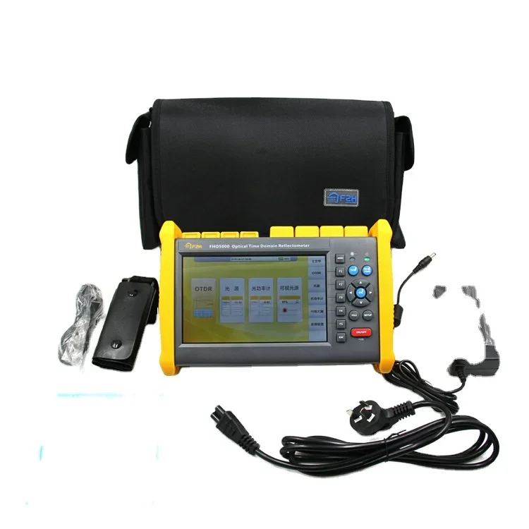 Grandyway FHO5000 Otdr Fiber Tester with 850nm/1310nm/1550nm/1625nm EXFO OTDR with VFL and Touch Screen Max To 45db CE Rohs 4m