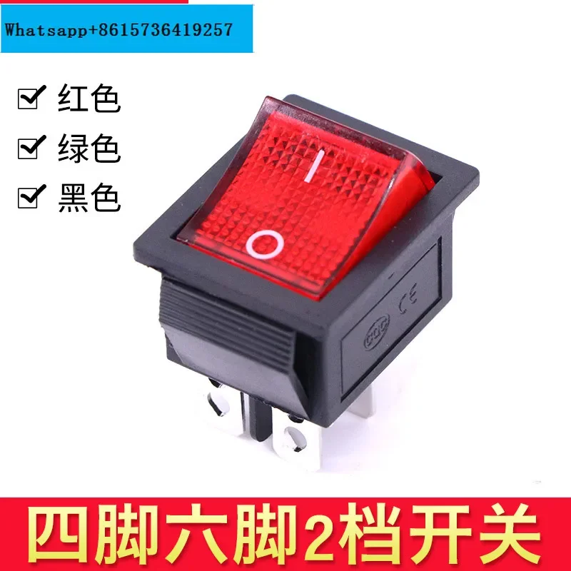 

Cooking stove switch KCD ship type switch red rocker switch fryer switch button start switch